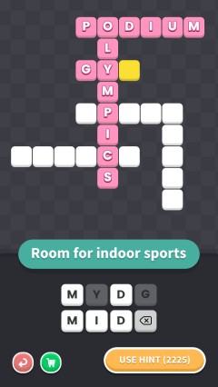 Room for indoor sports