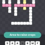 Area to raise crops