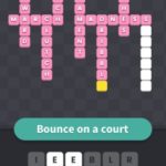 Bounce on a court