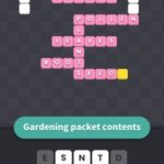 Gardening packet contents