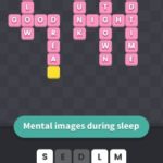 Mental images during sleep