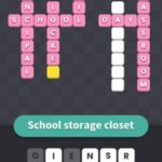 School storage closet