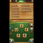 Word connect level 1096